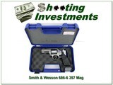 Smith & Wesson 686-6 357 Mag non-fluted 3” Revolver - 1 of 4