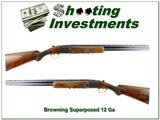 Browning Superposed Lightning 12 Ga Belgium 1960 26” Mod / IC Shotgun - 1 of 4