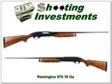Remington 870 Wingmaster 16 Ga 28” Mod Shotgun - 1 of 4