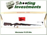 Winchester Model 70 Classic Sporter III 270 Win 24” NIB New Haven CT - 1 of 4