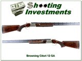Browning Citori Grade 5 12 Ga 30in Trap XX Wood! - 1 of 4
