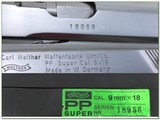 Walther PP Super 9x18 unfired in case, 2 mags! - 4 of 4