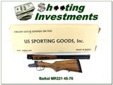 Baikal MR221 45-70 23.5” Double Rifle LNIB