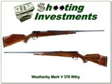 Weatherby Mark V 378 Wby Mag German 26” made in 1961