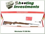 Winchester Model 70 Featherweight DLX 300 Win Mag 24” LNIB - 1 of 4