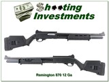 Remington 870 Grizzly Custom 3” 12 Ga 18” Choke Tube Shotgun w Magpul Stock - 1 of 4