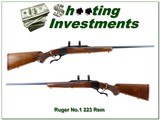 Ruger No. 1 223 Rem Red Pad 26” Rifle 1985 - 1 of 4