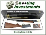 Browning Model 12 Grade I 20 Ga 26” NIB Shotgun