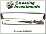 Browning A-Bolt II Medallion RARE 264 Win Mag 26in new in box!