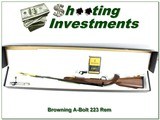 Browning A-Bolt II Medallion 223 REM 24in new in box!