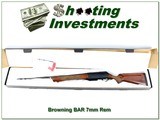Browning BAR Safari with BOSS 7mm Rem in box! - 1 of 4