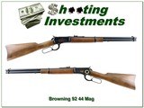 Browning Model 92 Centennial 44 Rem Mag 20” Rifle