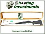 Remington Model Seven Stainless Synthetic 300 Rem SAUM 22” w Box