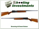 Browning A5 Sweet Sixteen 16 Ga Belgium 1962 28” VR Collector!