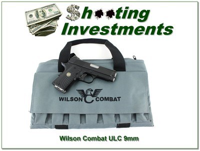 Wilson Combat ULC Sentinel 9mm 3.5” compact 7 Mags