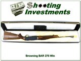 Browning BAR Grade II 74 Belgium 270 in box!