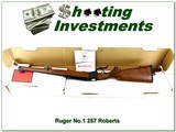 Ruger No.1 RSI Internation Mannlicher in 257 Roberts NIB! - 1 of 4 Ruger No.1 RSI Internation Mannlicher in 257 Roberts NIB! - 1 of 4