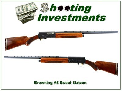 Browning A5 62 Belgium Sweet Sixteen 26in VR IC!