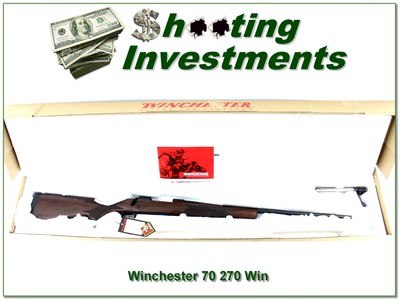 Winchester Model 70 Classic Sporter III 270 Win 24” NIB New Haven CT