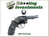 Smith & Wesson 10-8 38 S&W 4” Revolver