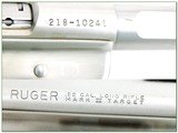 Ruger Mark II Target 22 LR Stainless 6.75” w Extra Mag & Rings NIB - 4 of 4
