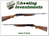 Ithaca Model 37 20 Ga Pump Shotgun w Custom Wood 25” Mod