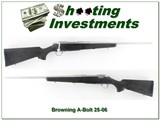 Browning A-Bolt Stainless Stalker in 25-06 Rem!