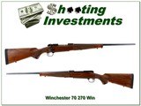 Winchester Model 70 Featherweight in 270 Win Exc Cond!