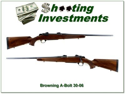 Browning A-Bolt Medallion Left Handed 30-06 Exc Cond!