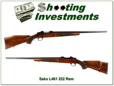 Sako L491 Vixen Varmint in 222 Rem!