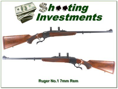 Ruger No.1 Sportier Red Pad 76 Liberty 7mm Rem