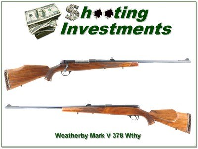Weatherby Mark V Deluxe early 1960 Geran 378 Wthy Mag!
