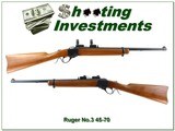 Ruger No. 3 45-70 Pre Warning Liberty 200th Year 22” Rifle