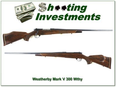 Weatherby Mark V Deluxe 26in 300 Wthy Mag
