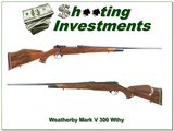 Weatherby Mark V Deluxe 300 Wthy in NEW condition
