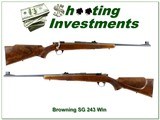 Browning Safari Grade 1964 made 243 Win XX Wood!