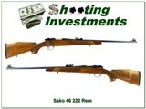 Sako L46 Vixen Deluxe in 222 Rem collector!