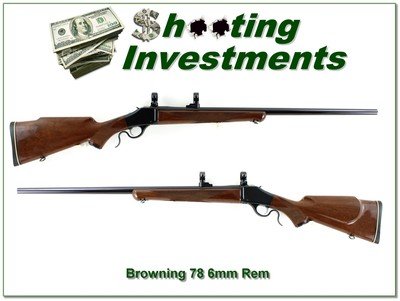 Browning Model 78 6mm 26in Heavy Barrel Varmint!
