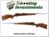 Weatherby Mark V Deluxe 300 German 300 Wthy Mag!