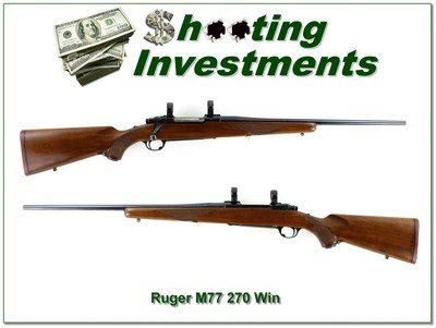 Ruger M77 270 Win Red Pad Tang safety!