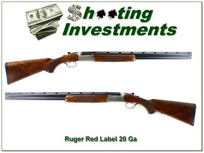 Ruger Red Label 20 Gauge 26in barrels with choke tubes!
