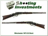 Winchester 1873 made in 1888 22 Short collector!