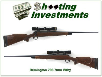 Remington 700 BDL Custom 7mm Weatherby Magnum w/ Leupold!