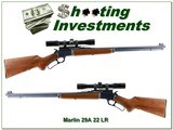 Marlin 39A Golden JM Marked pre-safety made in 1984 w/ scope