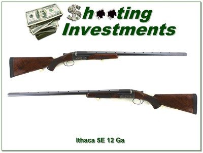 Ithaca NID Grade 5E 12ga Exc Cond 30in barrels