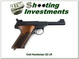 Colt Huntsman 22 LR made in 1966