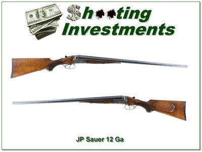 JP Sauer & Sohn SXS 16 GA Engraved 27.5” Double Shotgun