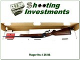Ruger No.1 B 25-06 unfired in box!