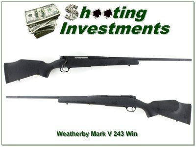 Weatherby Mark V Super Predator Masters 243 Win 24” USA