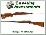 Remington 700 LH BDL 7mm Rem Mag 24” 1986